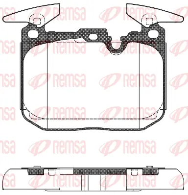 Brake Pad Set, disc brake (1491 00)