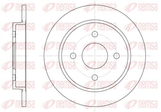 Brake Disc (6155 00)