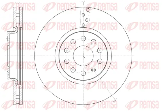 Brake Disc (61479 10)