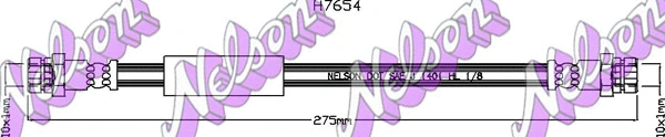Brake Hose (H7654)