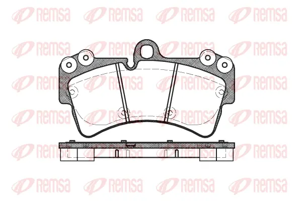 Brake Pad Set, disc brake (0995 00)