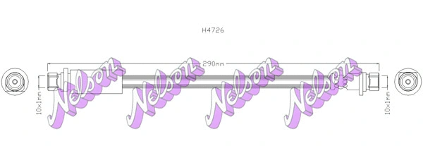 Brake Hose (H4726)