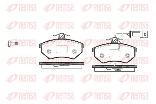 Brake Pad Set, disc brake (0134 52)