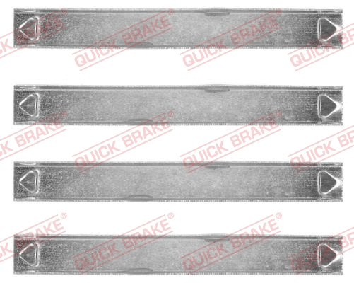 Accessory Kit, disc brake pad (109-1857)
