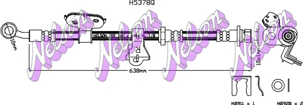 Brake Hose (H5378Q)