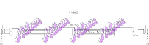 Brake Hose (H4662)