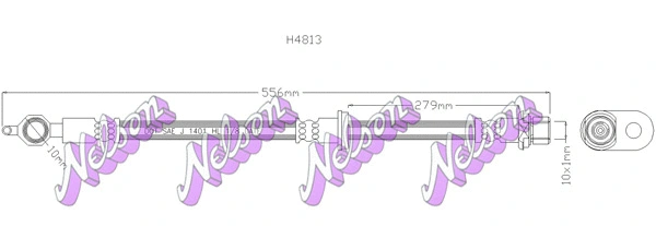 Brake Hose (H4813)