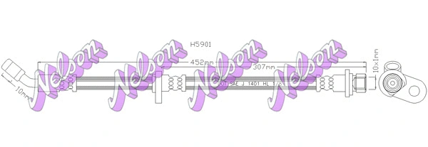 Brake Hose (H5901)