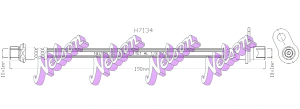 Brake Hose (H7134)