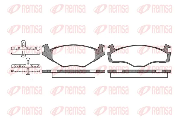 Brake Pad Set, disc brake (0171 60)