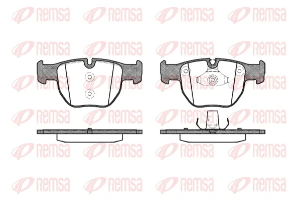 Brake Pad Set, disc brake (0979 00)