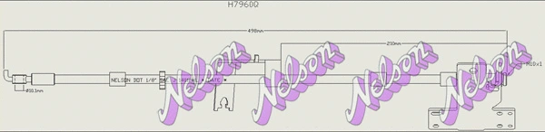 Brake Hose (H7960Q)