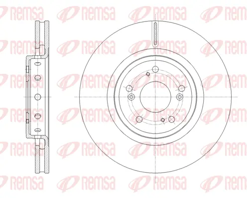 Brake Disc (61658 10)
