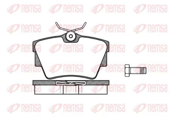 Brake Pad Set, disc brake (0591 30)
