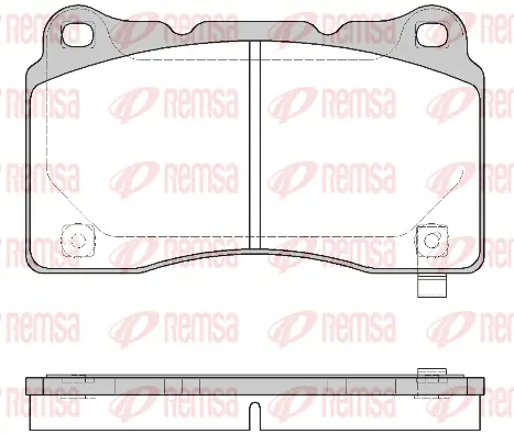 Brake Pad Set, disc brake (0666 24)
