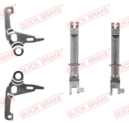 Adjuster Set, drum brake (108 53 002)