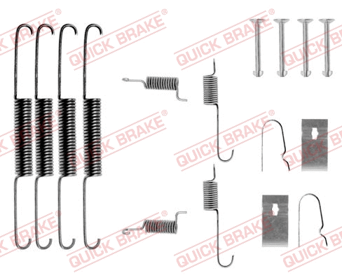 Accessory Kit, brake shoes (105-0664)