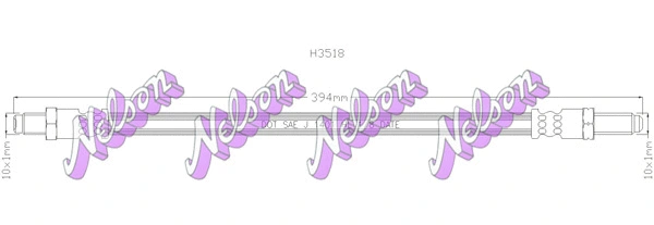 Brake Hose (H3518)