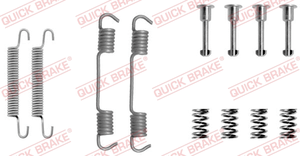 Accessory Kit, parking brake shoes (105-0708)