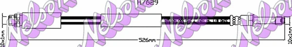 Brake Hose (H7629)