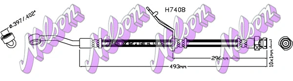 Brake Hose (H7408)