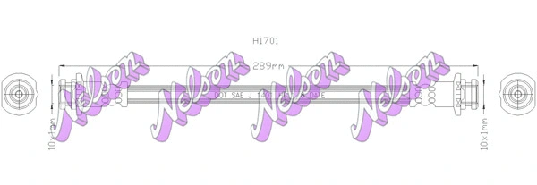 Brake Hose (H1701)