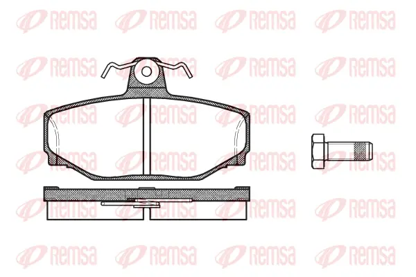 Brake Pad Set, disc brake (0297 00)