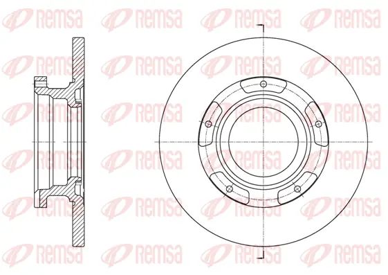 Brake Disc (61564 00)