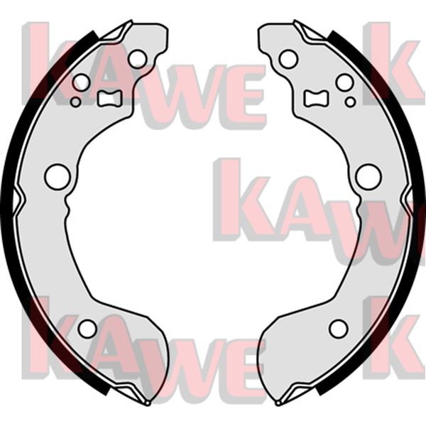 Brake Shoe Set (07900)