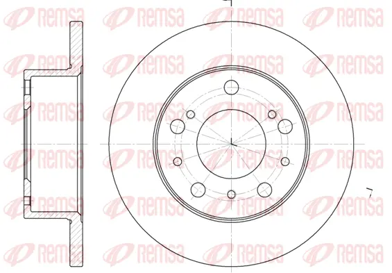 Brake Disc (6168 00)