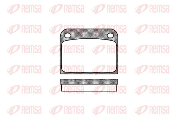 Brake Pad Set, disc brake (0085 00)