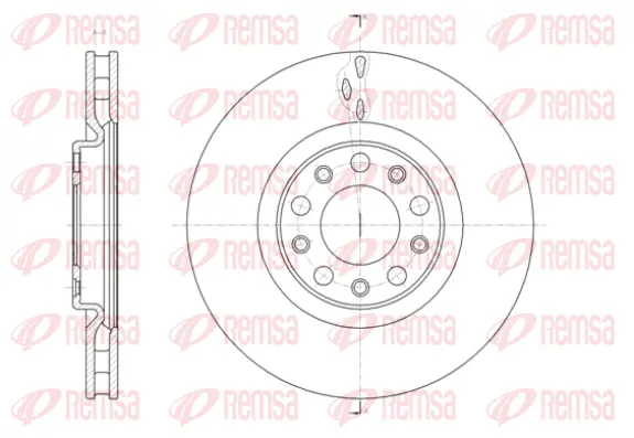 Brake Disc (61427 10)