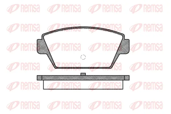 Brake Pad Set, disc brake (0215 00)