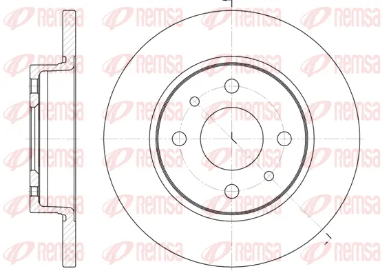 Brake Disc (6089 00)