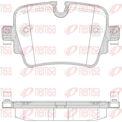 Brake Pad Set, disc brake (1572 00)