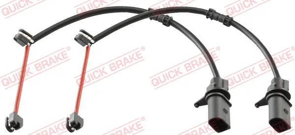 Warning Contact, brake pad wear (WS0394A)