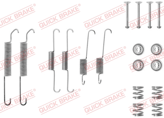 Accessory Kit, brake shoes (105-0591)