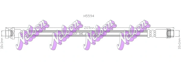 Brake Hose (H5594)