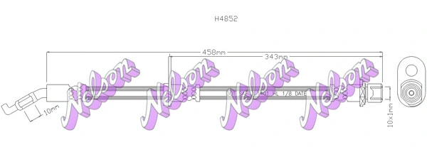 Brake Hose (H4852)