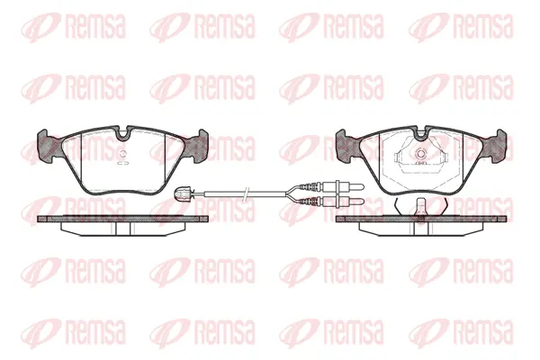 Brake Pad Set, disc brake (0270 22)