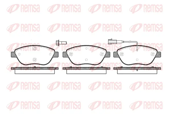 Brake Pad Set, disc brake (0859 01)