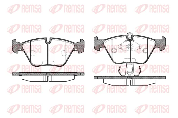 Brake Pad Set, disc brake (0270 15)