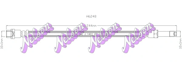 Brake Hose (H6248)