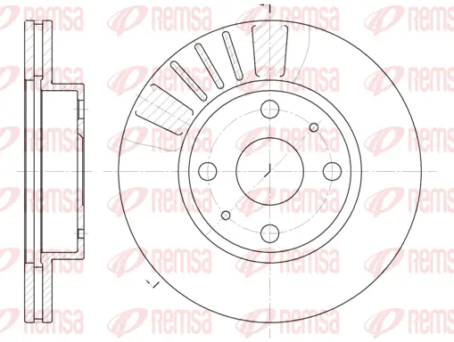Brake Disc (6116 10)