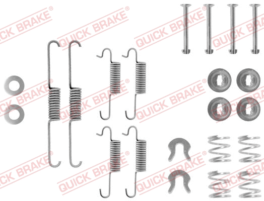 Accessory Kit, brake shoes (105-0533)