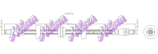 Brake Hose (H4476)