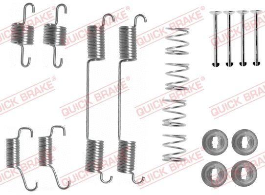 Accessory Kit, brake shoes (105-0828)