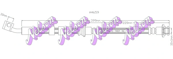 Brake Hose (H4659)