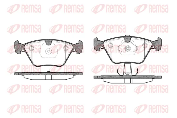 Brake Pad Set, disc brake (0270 13)