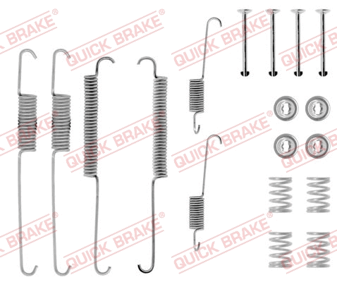 Accessory Kit, brake shoes (105-0640)